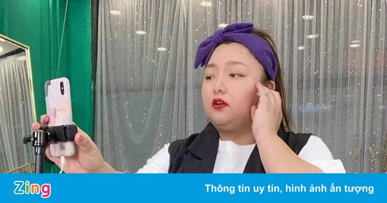 Cô gái 110 kg nổi tiếng nhờ livestream bán đồ cho phụ nữ ngoại cỡ