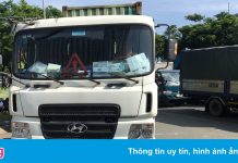 Thi thể người phụ nữ kẹt dưới gầm xe container sau tai nạn