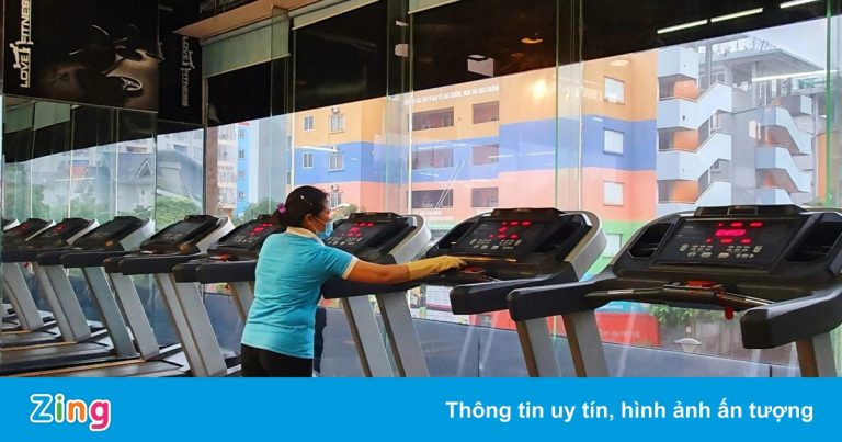 Nhân viên phòng gym mong Hà Nội sớm cho mở lại dịch vụ