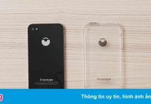 Chiếc iPhone không có logo quả táo