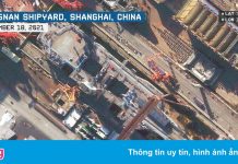 Hình ảnh vệ tinh mới nhất về tàu sân bay Type 003 của Trung Quốc