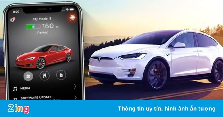 Không thể vào xe Tesla do lỗi máy chủ