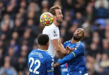 Everton 0-0 Tottenham: Thầy trò HLV Conte chơi bế tắc Everton vs Tottenham anh 1