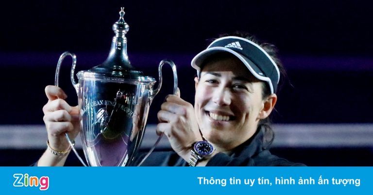 Muguruza vô địch WTA Finals