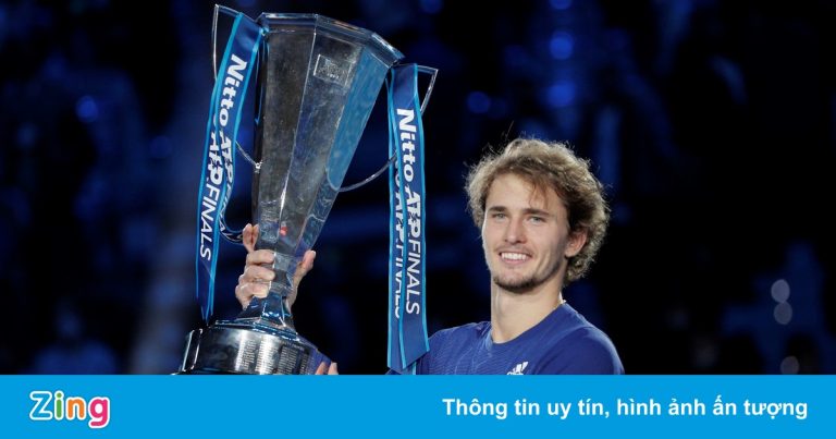 Zverev vô địch ATP Finals