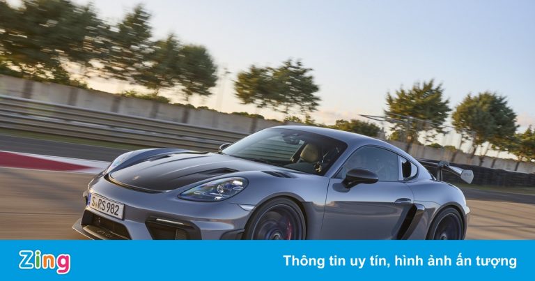 Chi tiết Porsche 718 Cayman GT4 RS vừa ra mắt