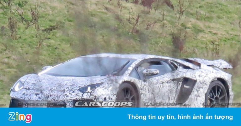 Lộ diện mẫu xe thay thế cho Lamborghini Aventador