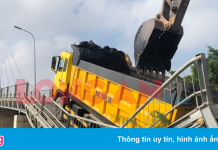 Cầu dây văng bị sập ở Long An được khắc phục trong 45 ngày