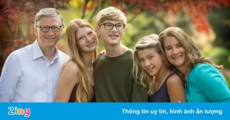 Con trai duy nhất của tỷ phú Bill Gates