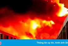 Cháy nhà xưởng ở Đồng Nai, hơn 100 cảnh sát dập lửa xuyên đêm