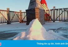 Băng giá có thể xuất hiện ở Fansipan