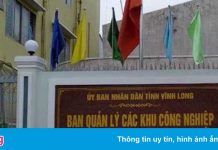 Cách chức Phó trưởng Ban Quản lý các khu công nghiệp tỉnh Vĩnh Long