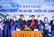 Tàu điện Cát Linh – Hà Đông trong ngày bàn giao, vận hành ban giao duong sat Cat Linh - Ha Dong anh 1