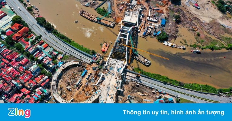 Cấp tập thi công cầu Rào 1