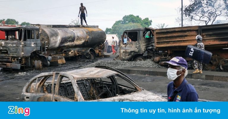 Nhân chứng vụ nổ thảm khốc tại Sierra Leone: ‘Thi thể ở khắp nơi’