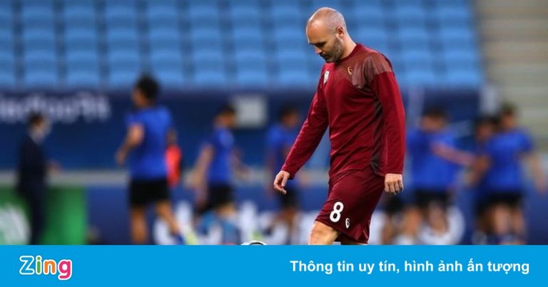 Iniesta bị nhắc nhở vì quảng cáo cho Binance