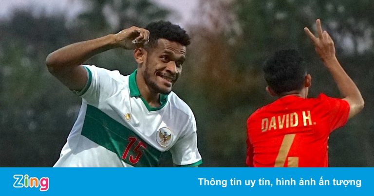 Tuyển Indonesia thắng Myanmar 4-1 trước thềm AFF Cup 2020