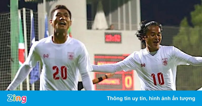 Tuyển Myanmar thắng 8-0 trước đội bóng Thổ Nhĩ Kỳ