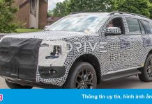 Ford Everest 2022 có thiết kế tương tự Ranger thế hệ mới