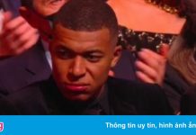 Mbappe nhăn mặt khi đứng thứ 9 ở cuộc đua Quả bóng vàng