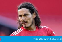 Cavani lỡ trận derby Manchester