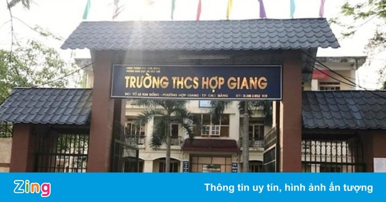 Học sinh một số trường ở Cao Bằng tạm dừng đến lớp