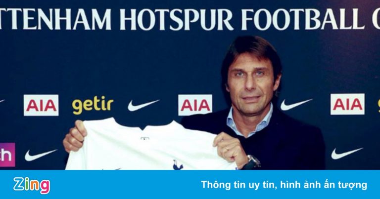 HLV Conte dẫn dắt Tottenham