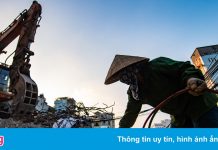 Phá dỡ căn nhà gây cản trở thi công dự án tuyến metro Nhổn – ga Hà Nội