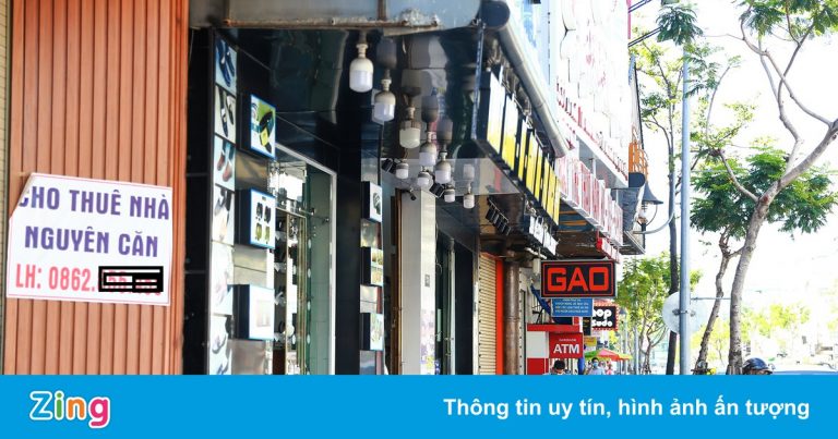 Nhiều cửa hàng ở Đà Nẵng đóng cửa, trả mặt bằng