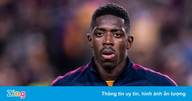 Dembele bị HLV Xavi phạt vì đi tập trễ 3 phút Dembele bị HLV Xavi phạt vì đi tập trễ 3 phút