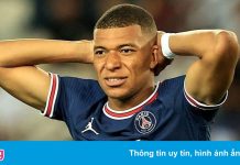 Kylian Mbappe sa sút