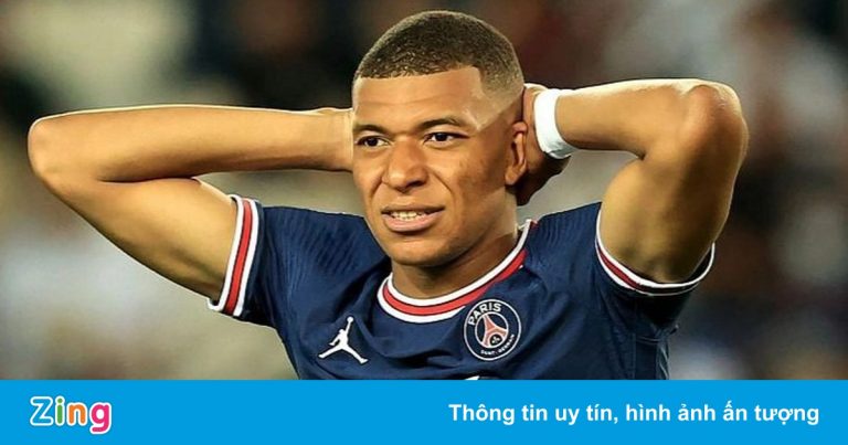 Kylian Mbappe sa sút