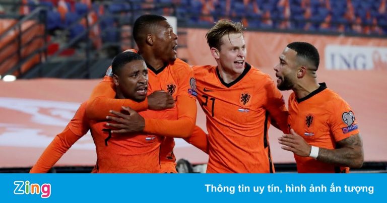 Hà Lan giành vé dự World Cup 2022