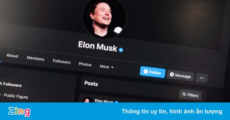 Facebook cấp tick xanh cho tài khoản giả mạo Elon Musk