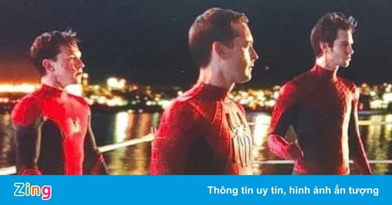 Ba phiên bản Spider-Man trong ‘No Way Home’ bị rò rỉ