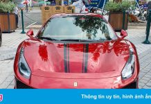 Cận cảnh Ferrari 488 Pista Spider tại TP.HCM