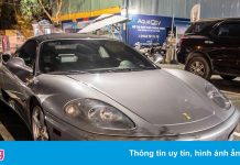 Cận cảnh Ferrari 360 Spider hàng hiếm tại TP.HCM