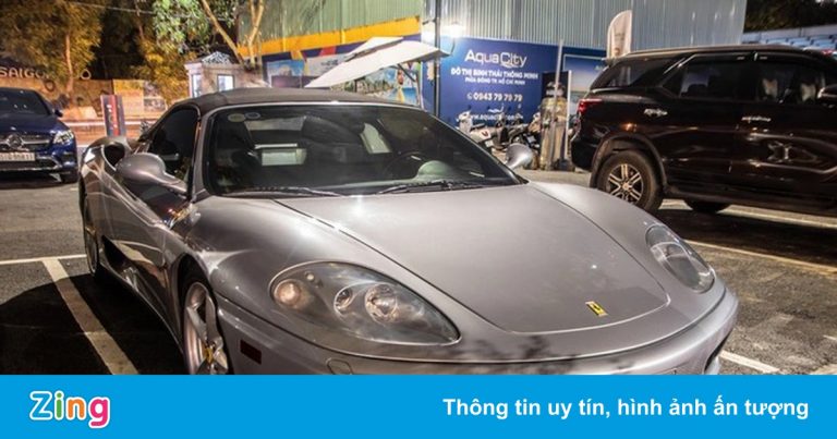 Cận cảnh Ferrari 360 Spider hàng hiếm tại TP.HCM