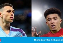 Số phận trái ngược của Sancho và Foden trước derby Manchester