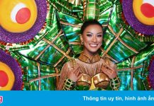 Nhà thiết kế nói về trang phục bánh tét của Kim Duyên