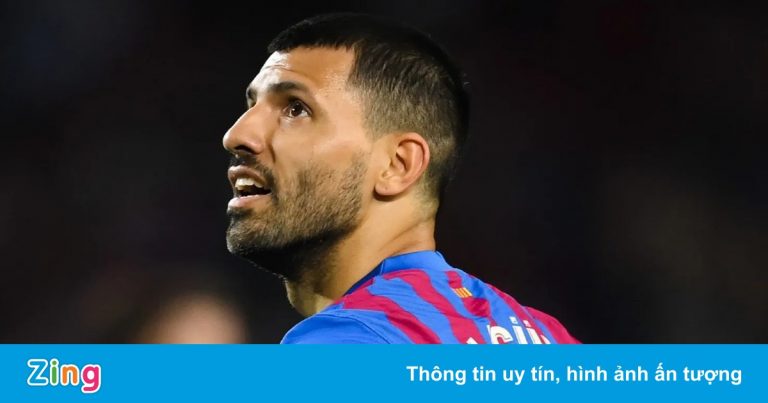 Aguero giải nghệ vì bệnh tim