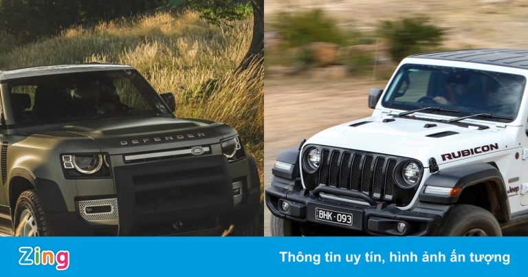 SUV off-road 4 tỷ đồng, chọn Land Rover Defender hay Jeep Wrangler?