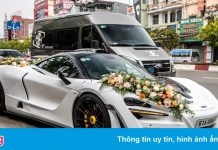 McLaren 720S N-Largo cùng dàn siêu xe rước dâu tại TP.HCM