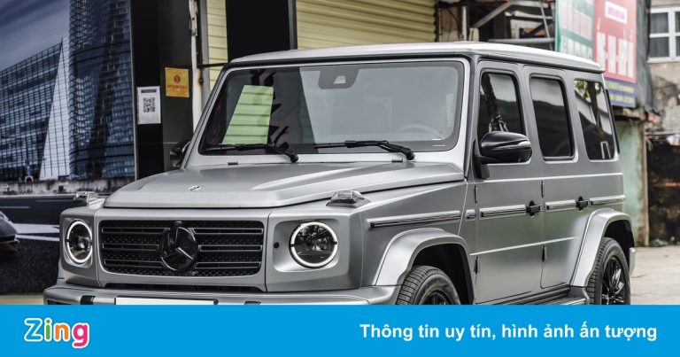 Chi tiết Mercedes-Benz G-Class bản máy dầu tại Việt Nam