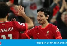 Minamino ghi bàn giúp Liverpool thắng Arsenal 4-0