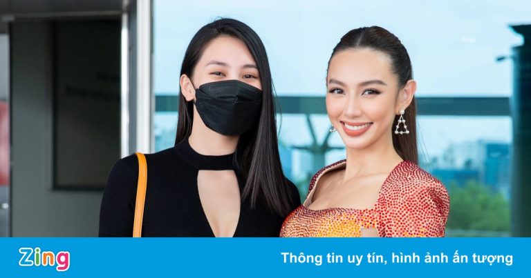 Thùy Tiên mang 7 vali trang phục tới Thái Lan thi Hoa hậu Hòa bình 2021