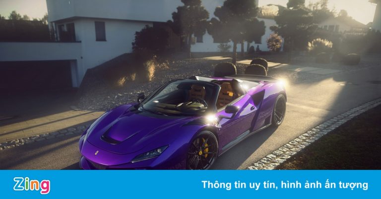 Ferrari F8 Spider Novitec N-Largo mạnh hơn 810 mã lực