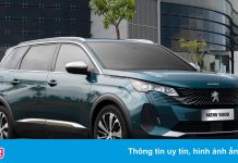 Peugeot 5008 đời 2021 tăng giá 70 triệu đồng