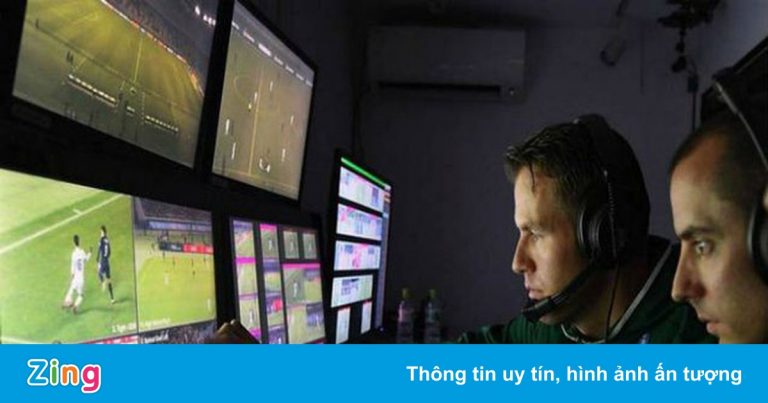 Phòng VAR sân Mỹ Đình không được trang trí Phòng VAR sân Mỹ Đình không được trang trí