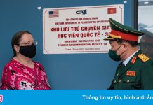 Mỹ bàn giao cơ sở lưu trú cho Cục Gìn giữ Hòa bình Việt Nam
